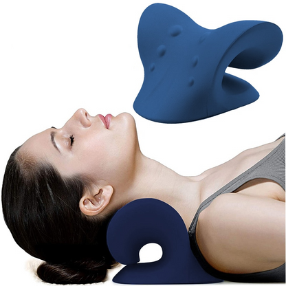 Contoured Memory Foam Neck Pillow for Comfort