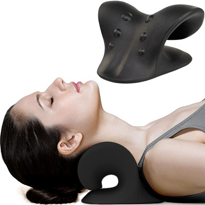 Contoured Memory Foam Neck Pillow for Comfort