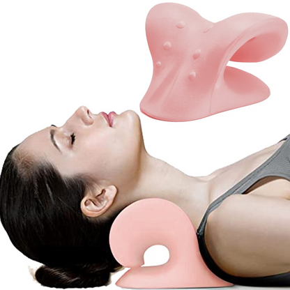 Contoured Memory Foam Neck Pillow for Comfort