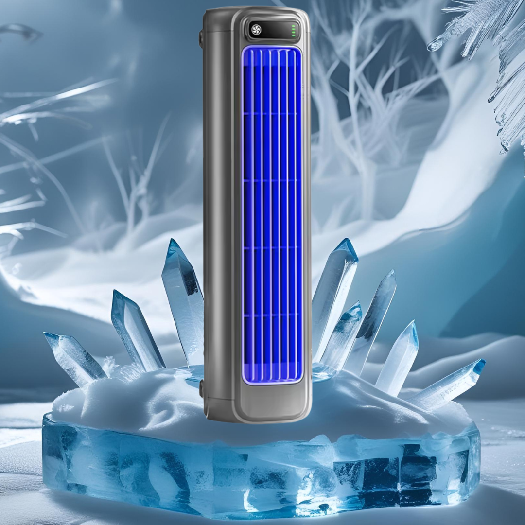 Compact 3 Speed Mini Desk Fan – Silent USB Cooler