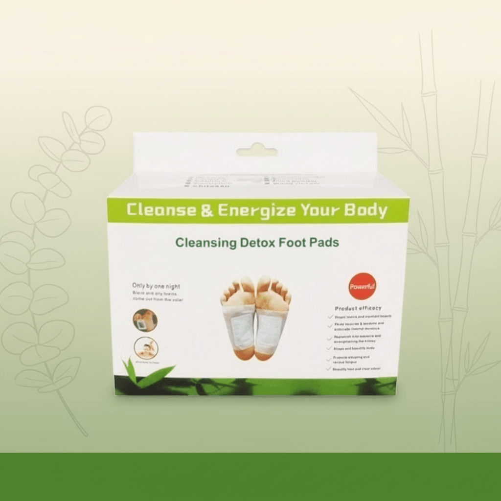 Natural Toxin Removal Foot Pads Overnight Detox Patches - VogeLuxe