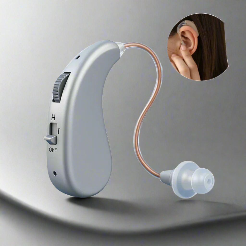 Rechargeable Hearing Aid for Adults and Seniors - VogeLuxe