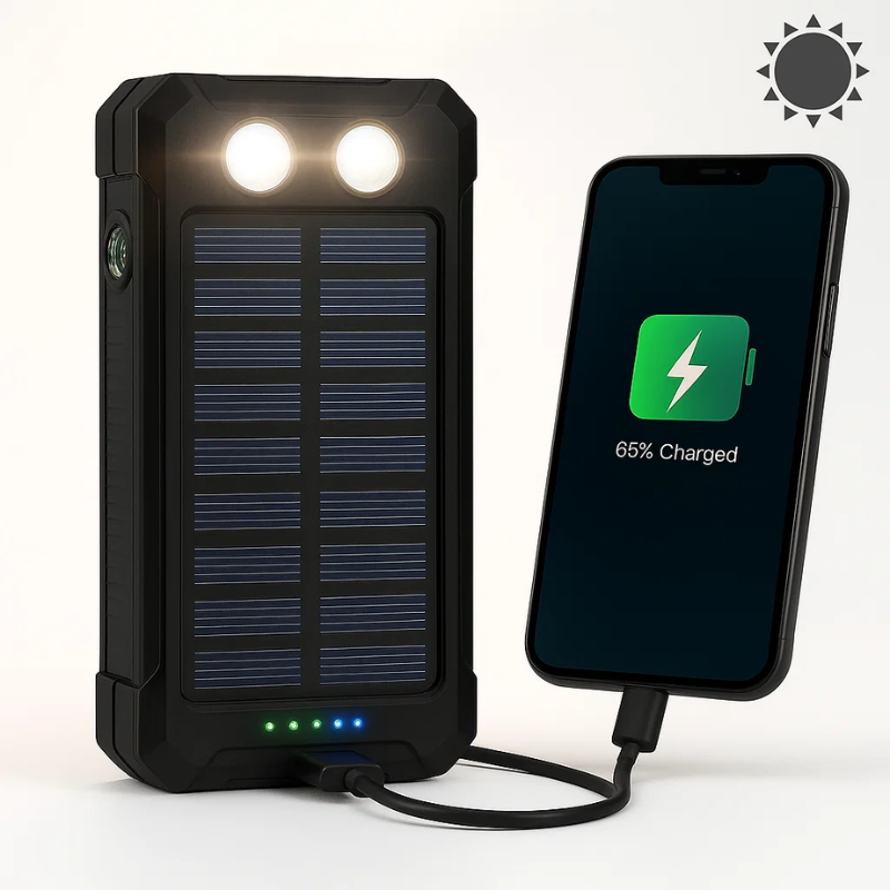 Heavy Duty Solar Portable Power Bank Charger