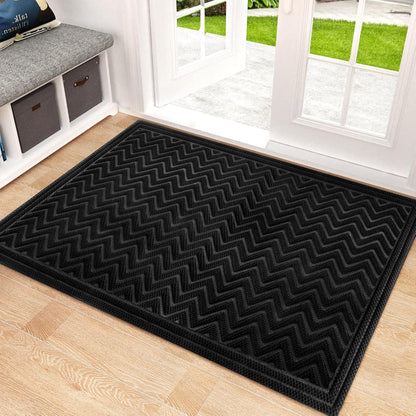 Absorbent Welcome Mat Indoor Dirt Catching Rug