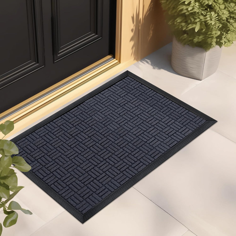 Absorbent Welcome Mat Indoor Dirt Catching Rug