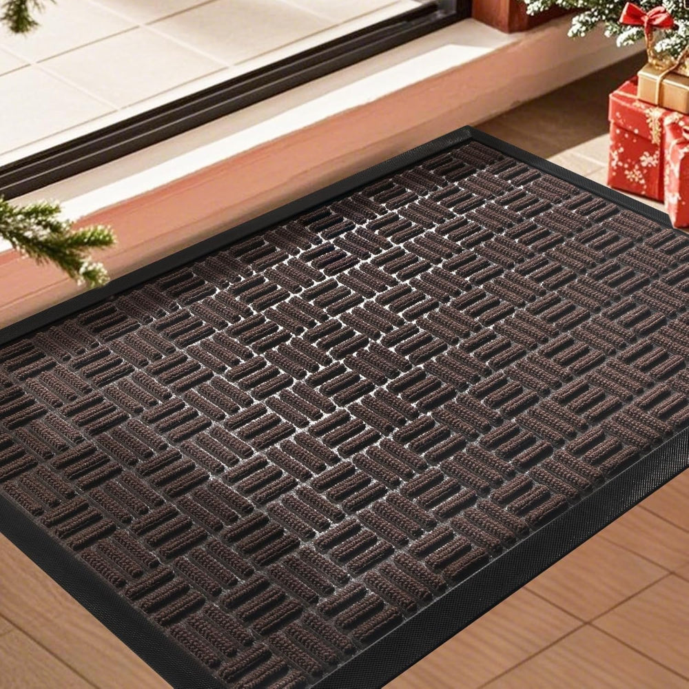 Absorbent Welcome Mat Indoor Dirt Catching Rug