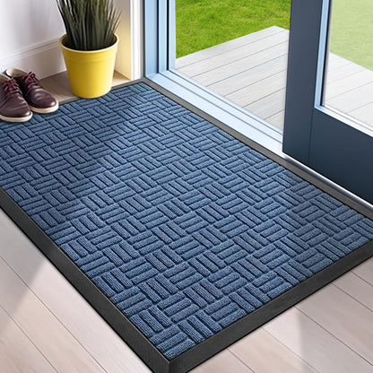 Absorbent Welcome Mat Indoor Dirt Catching Rug