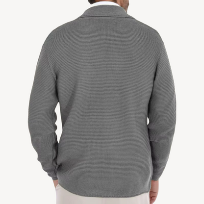 VogeLuxe | Men’s Elegant Knit Blazer Cardigan