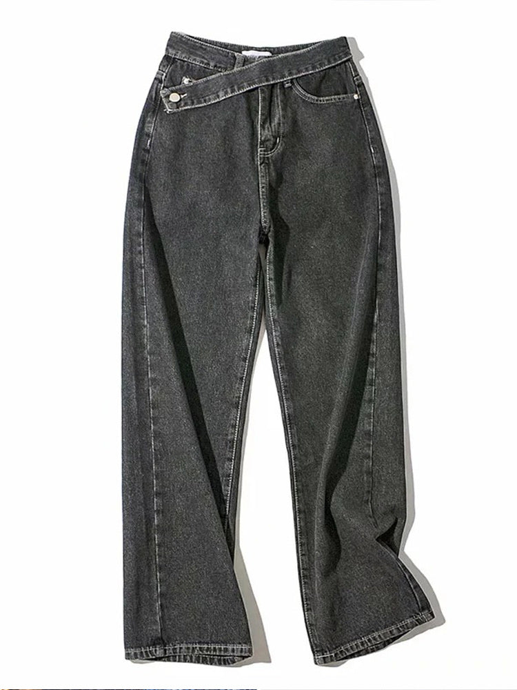 Comfortable Women's High Waisted Relax Fit Jeans