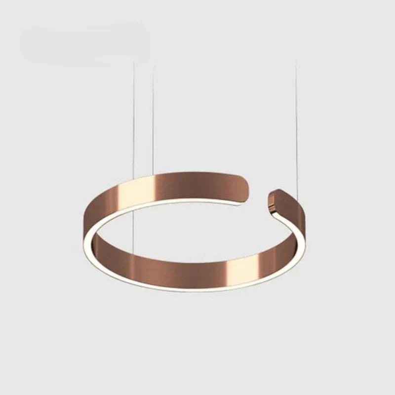 Floating Shade Rings Nyxara Dual Ring LED Pendant Light With Offset Floating Rings – VogeLuxe