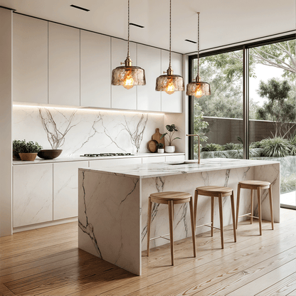 Clear Glass Table Lamps - VogeLuxe