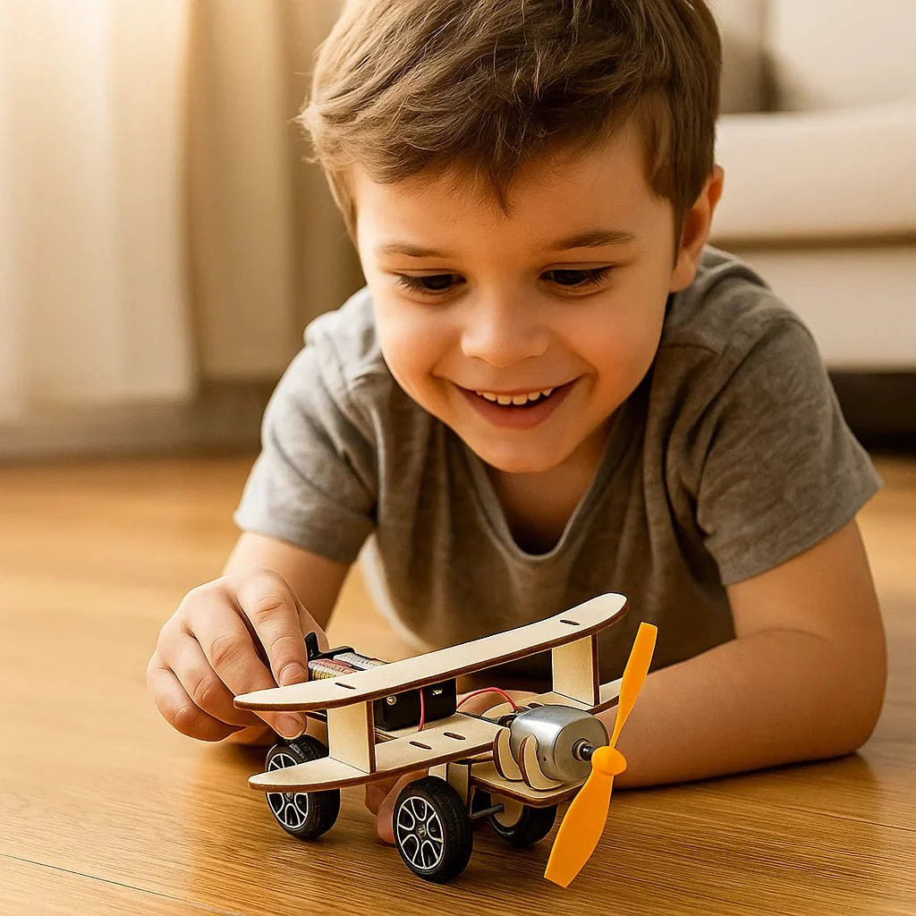 Educational Wooden Building Blocks Kids Creative Toy Set - VogeLuxe