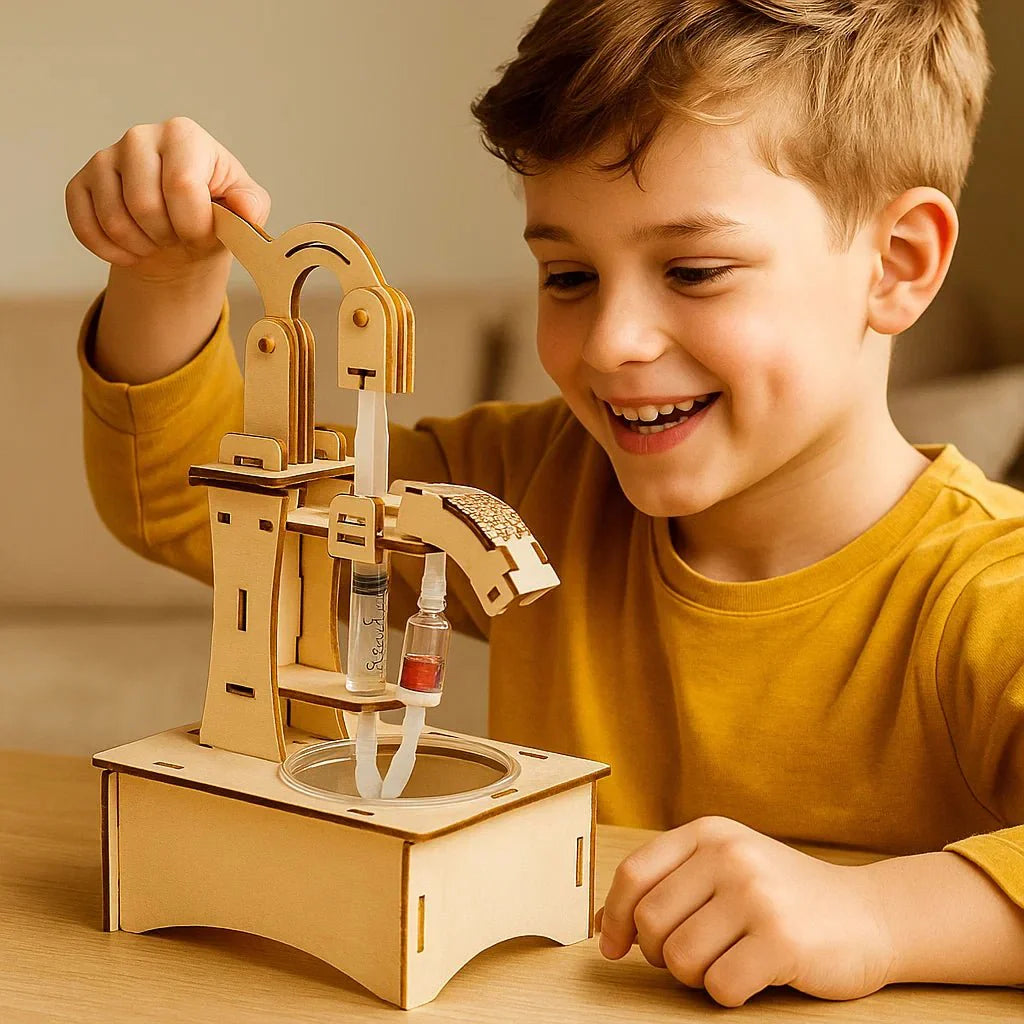 Educational Wooden Building Blocks Kids Creative Toy Set
