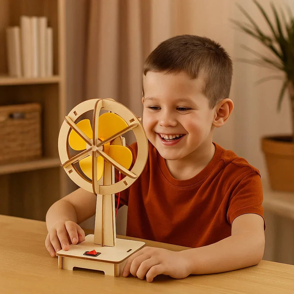 Educational Wooden Building Blocks Kids Creative Toy Set