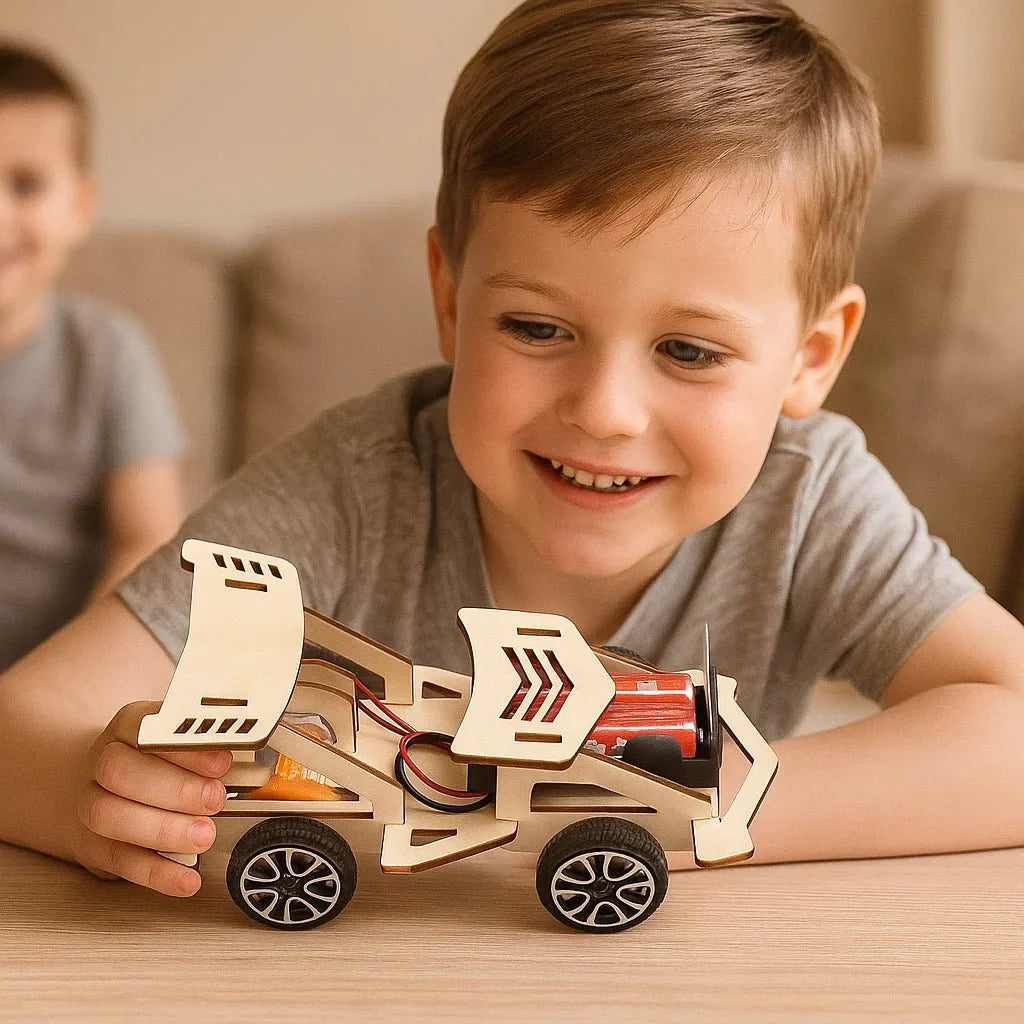 Educational Wooden Building Blocks Kids Creative Toy Set