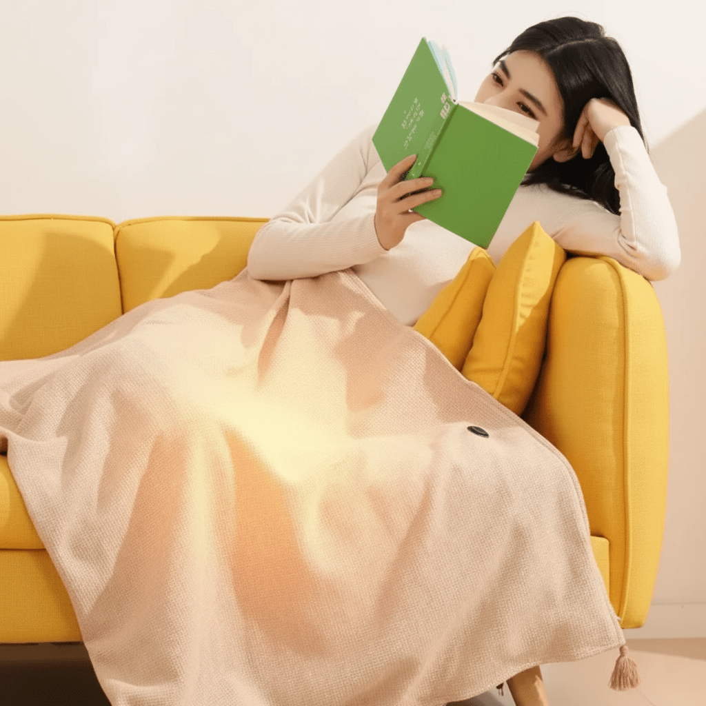 Cozy Electric Heated Wrap for Home and Outdoor