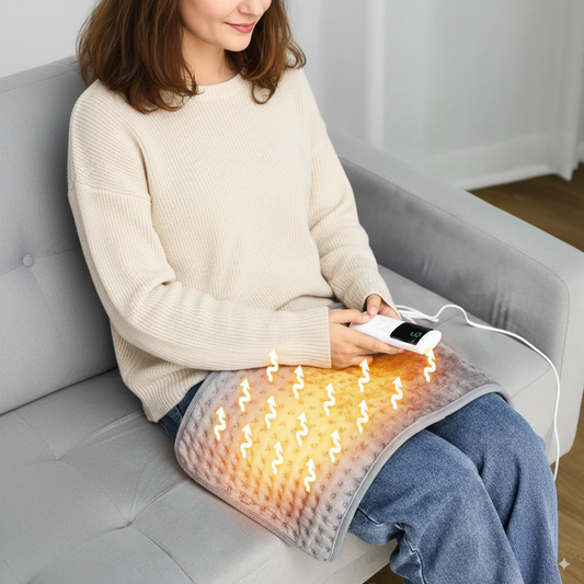 Warm Therapy Electric Heat Pad for Back Pain - VogeLuxe