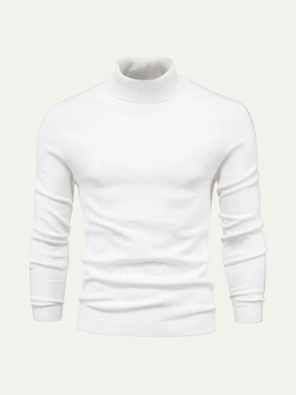 VogeLuxe | Men’s Slim Fit Turtleneck Knit Sweater