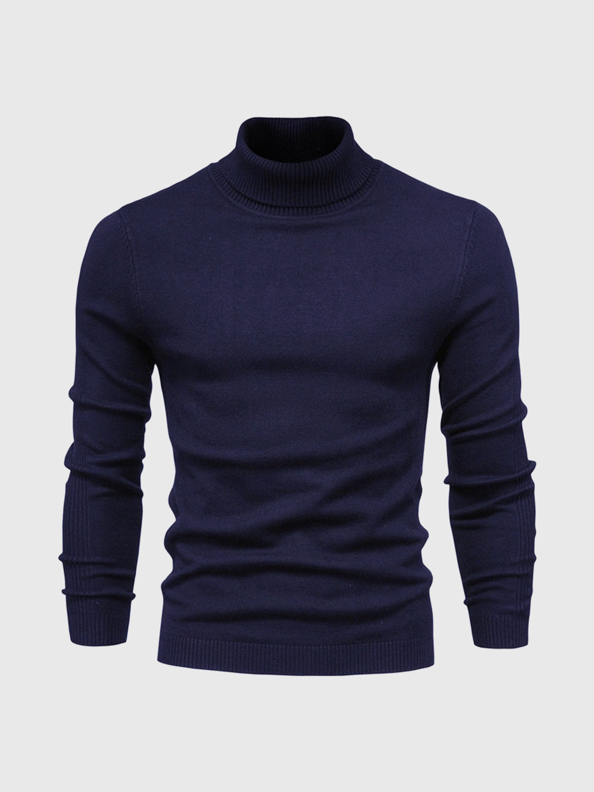 VogeLuxe | Men’s Slim Fit Turtleneck Knit Sweater