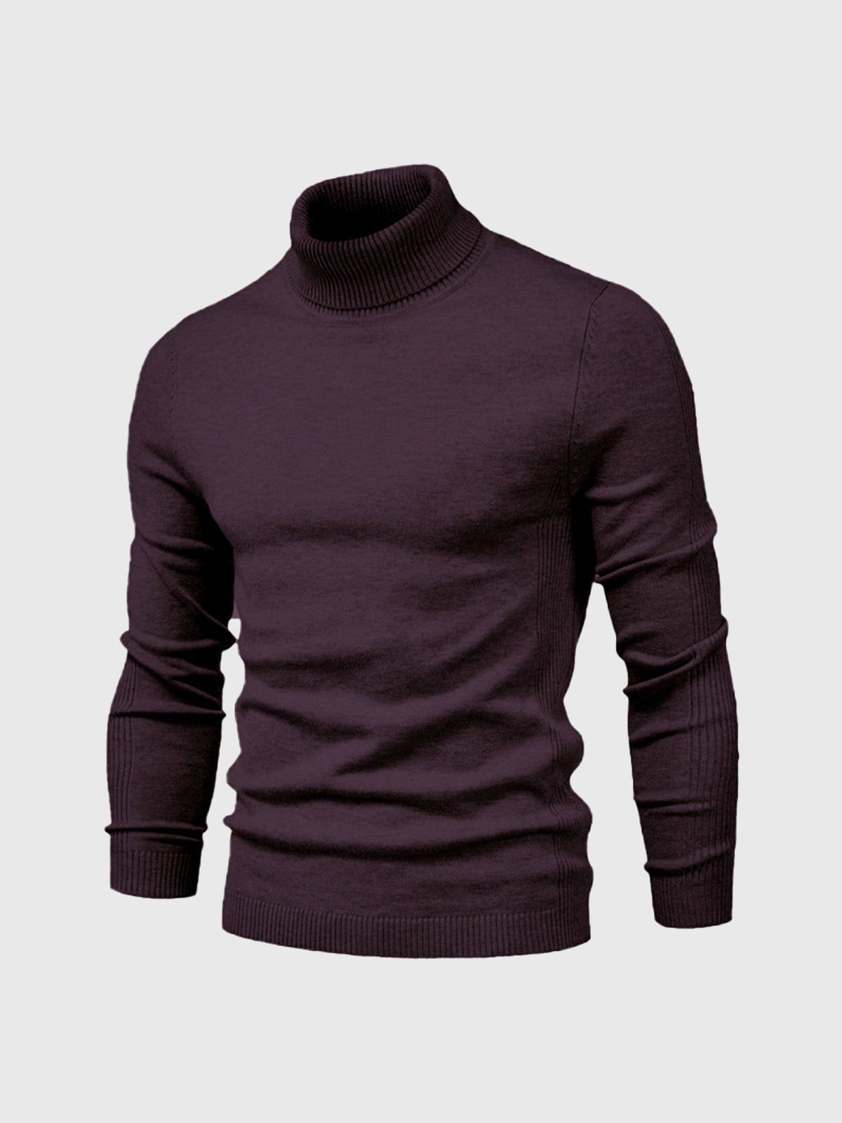 VogeLuxe | Men’s Slim Fit Turtleneck Knit Sweater