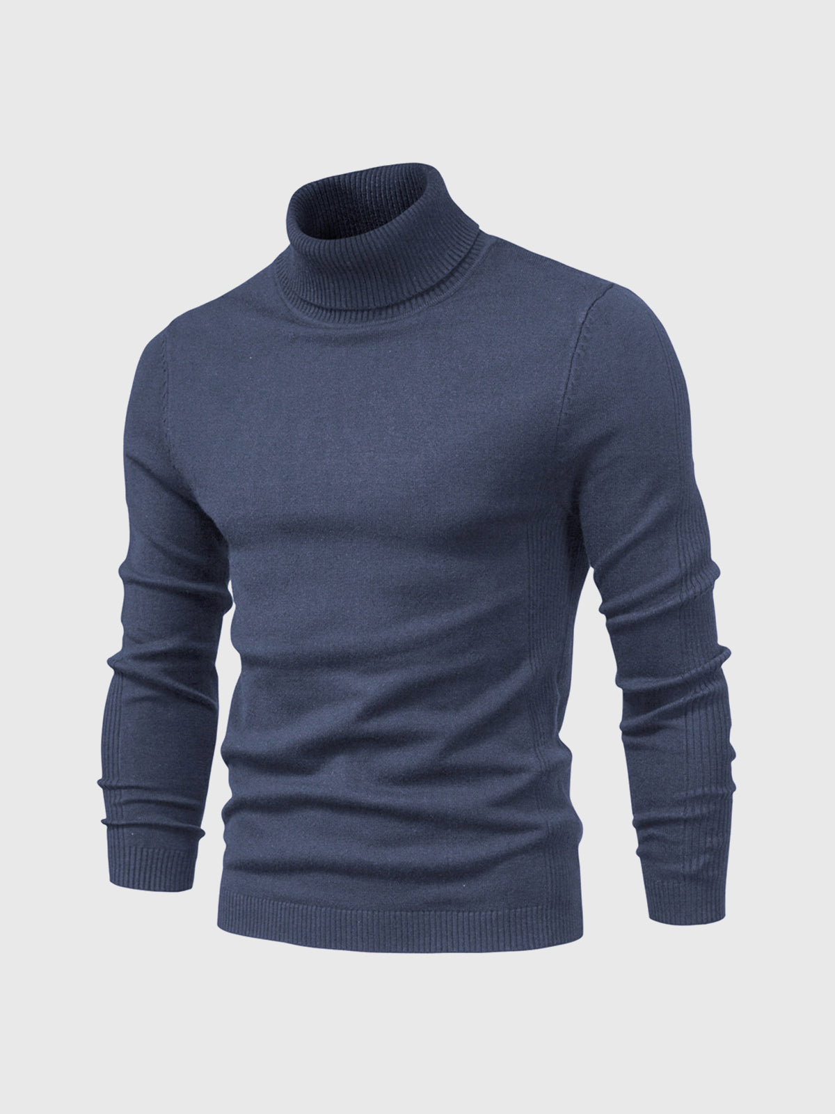 VogeLuxe | Men’s Slim Fit Turtleneck Knit Sweater