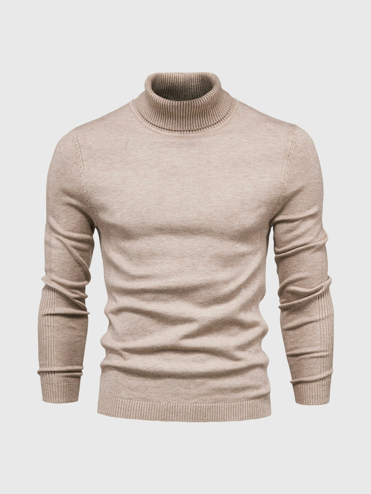 VogeLuxe | Men’s Slim Fit Turtleneck Knit Sweater
