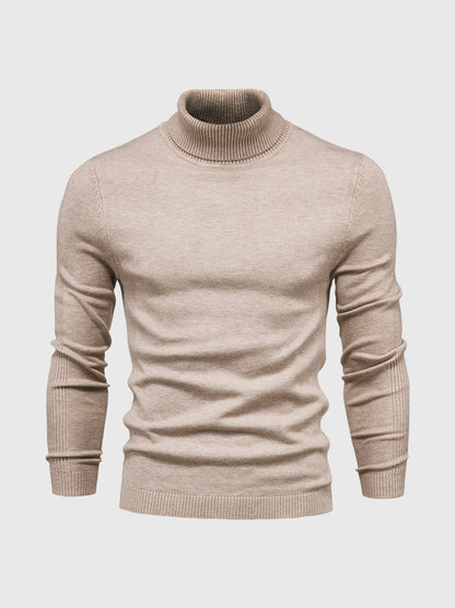 VogeLuxe | Men’s Slim Fit Turtleneck Knit Sweater