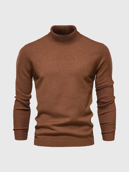 VogeLuxe | Men’s Slim Fit Turtleneck Knit Sweater