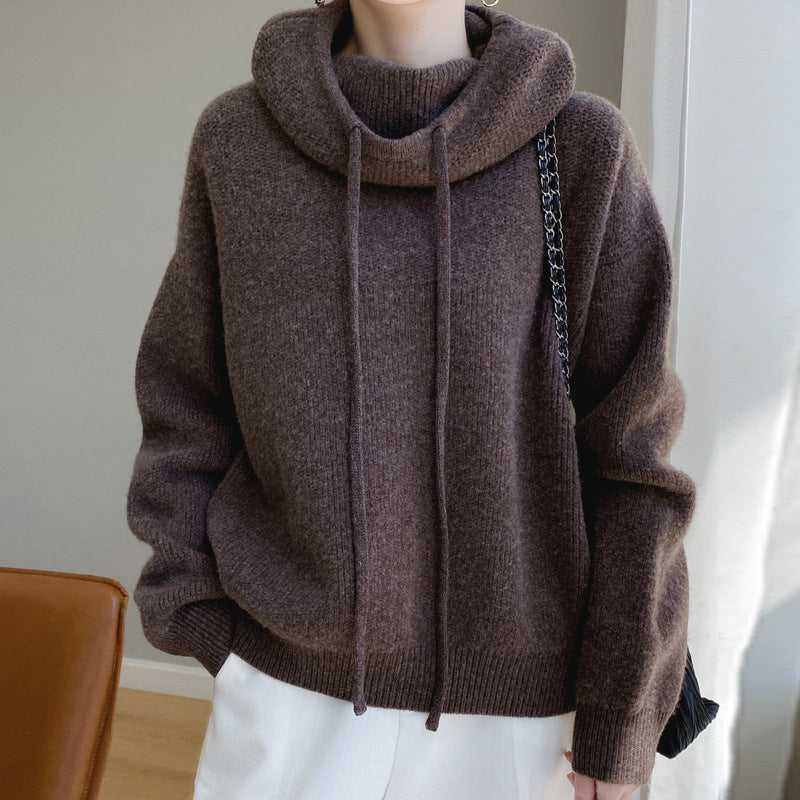 Relaxed Fit Women's Hoodie Sweater