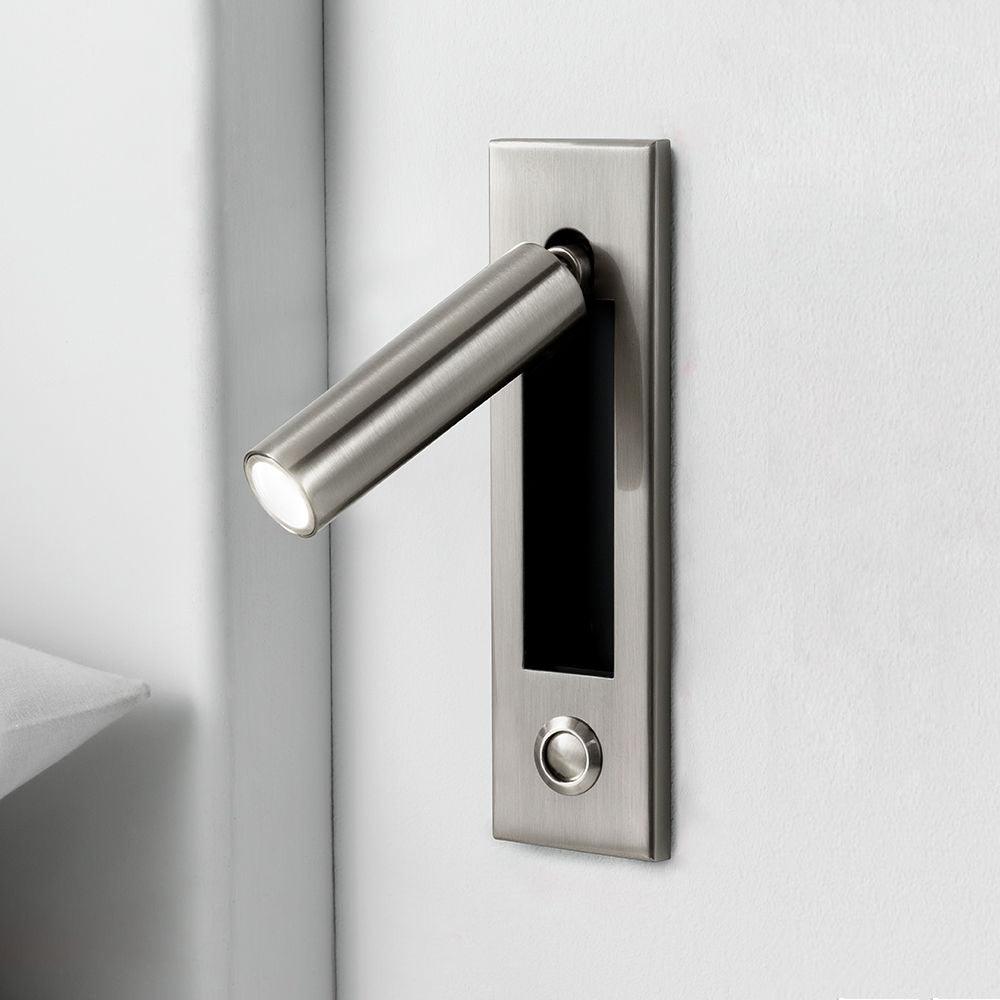 Soft LED Bedside Wall Lamp with Reading Light