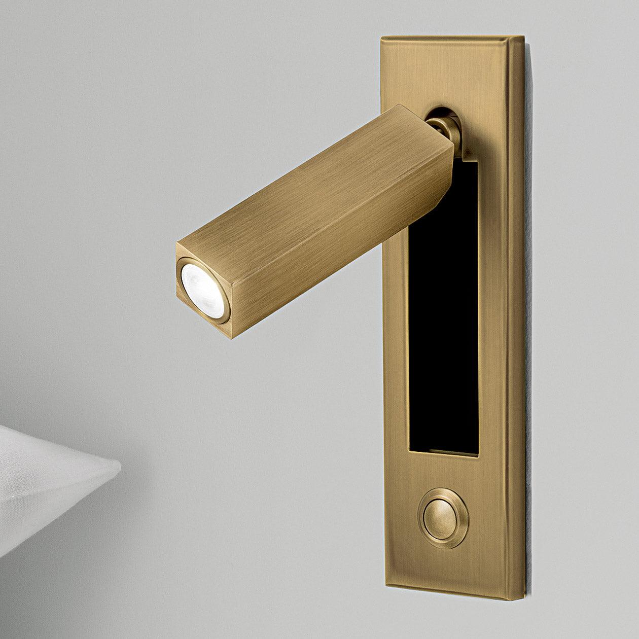 Soft LED Bedside Wall Lamp with Reading Light