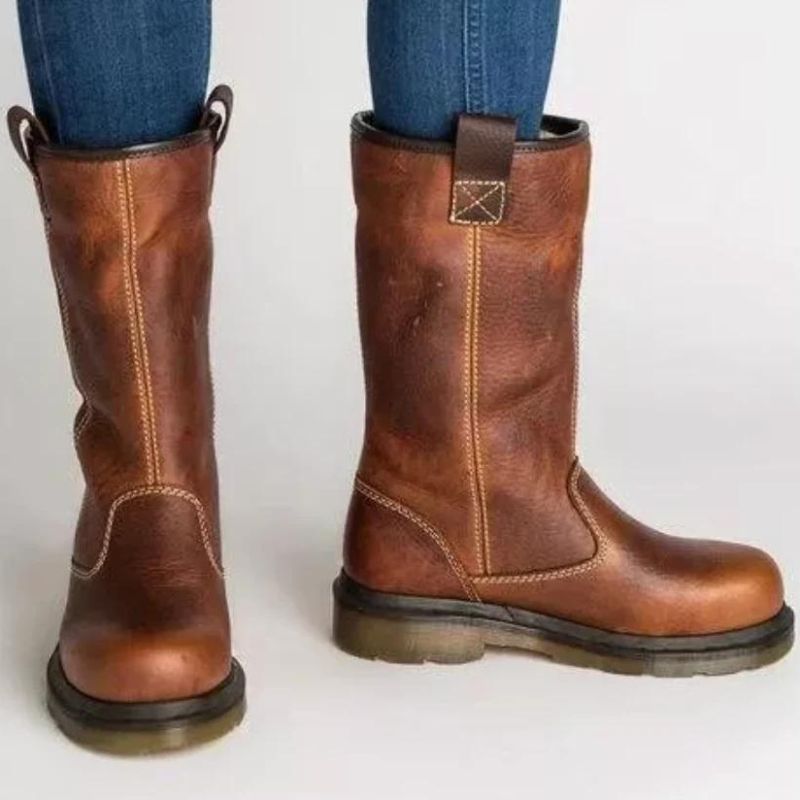 Comfortable Men's Slip On Ankle Boots