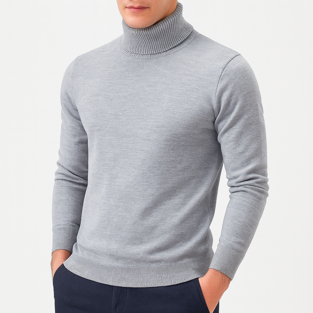 Exclusive Turtleneck Sweater for Men – Elegant, Soft & Versatile 2