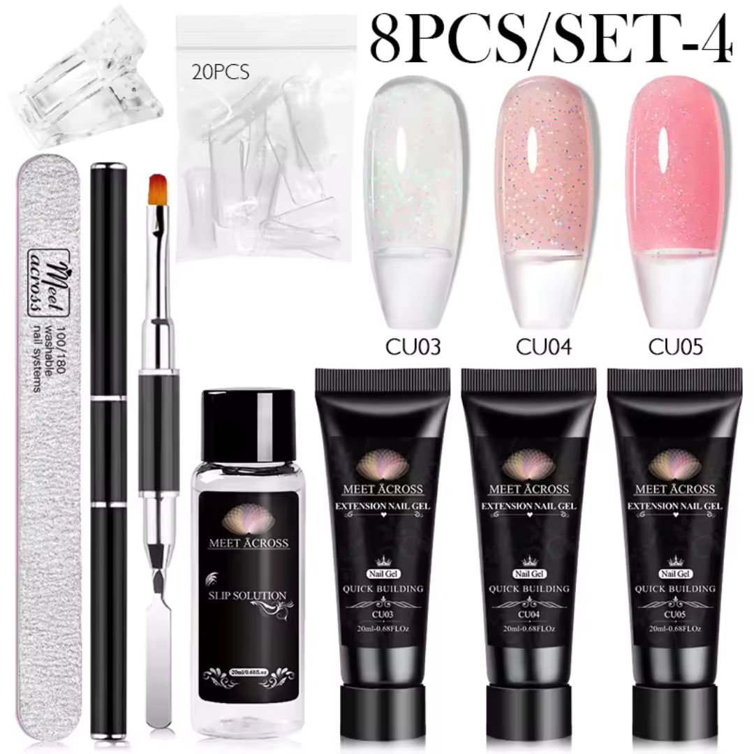 Long Lasting Nail Art Gel Polish Kit