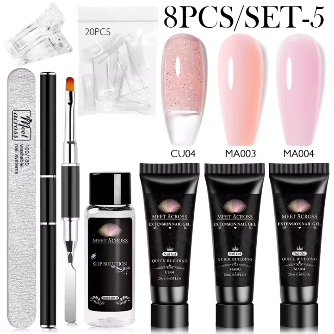 Long Lasting Nail Art Gel Polish Kit