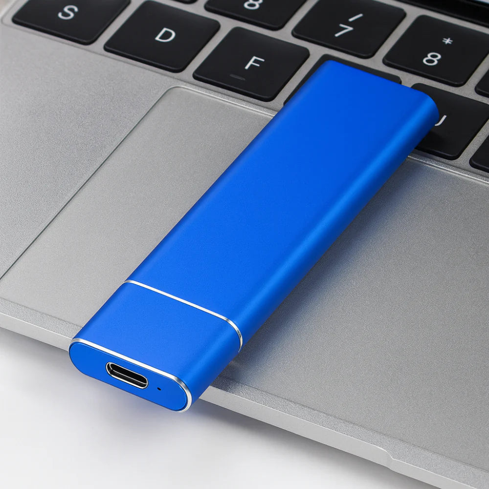Compact Metal Portable Hard Drive Storage