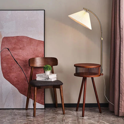 Elegant Floral Standing Lamp