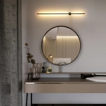 Slim Modern LED Wall Light With Warm Glow - BritishElegance