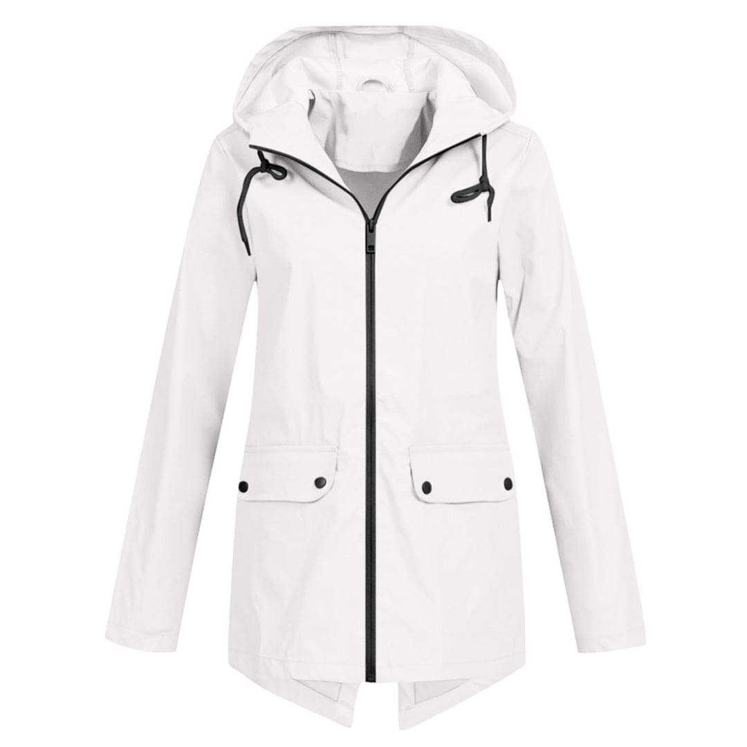 Ladies' Fleece Lined Hooded Coat