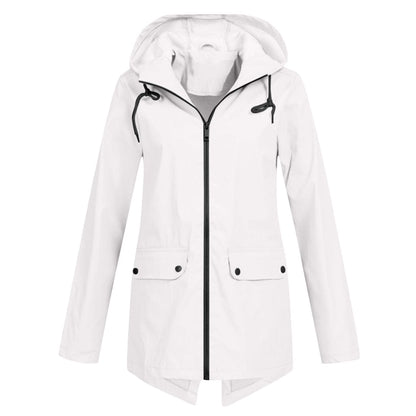 Ladies' Fleece Lined Hooded Coat