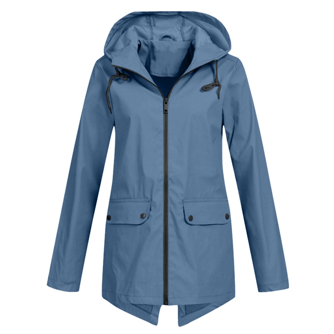 Ladies' Fleece Lined Hooded Coat