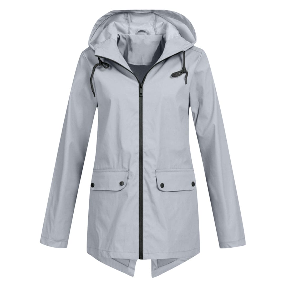 Ladies' Fleece Lined Hooded Coat
