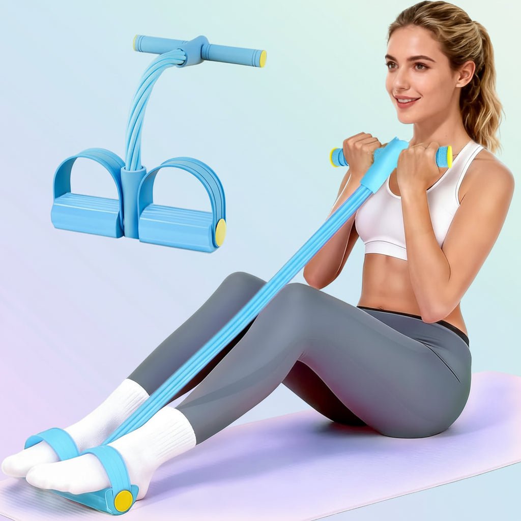 Home Gym Fitness Resistance Band Kit with Handles