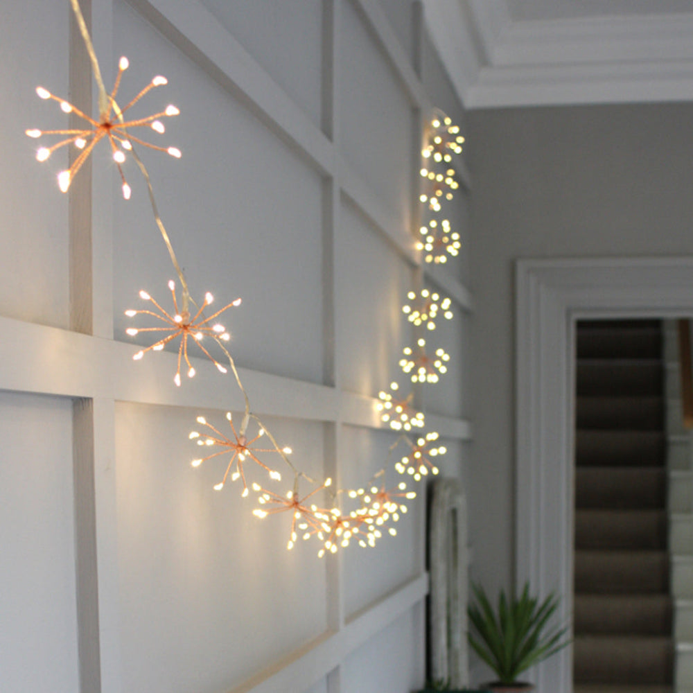 Warm Copper String Fairy Lights LED Decoration Garland
