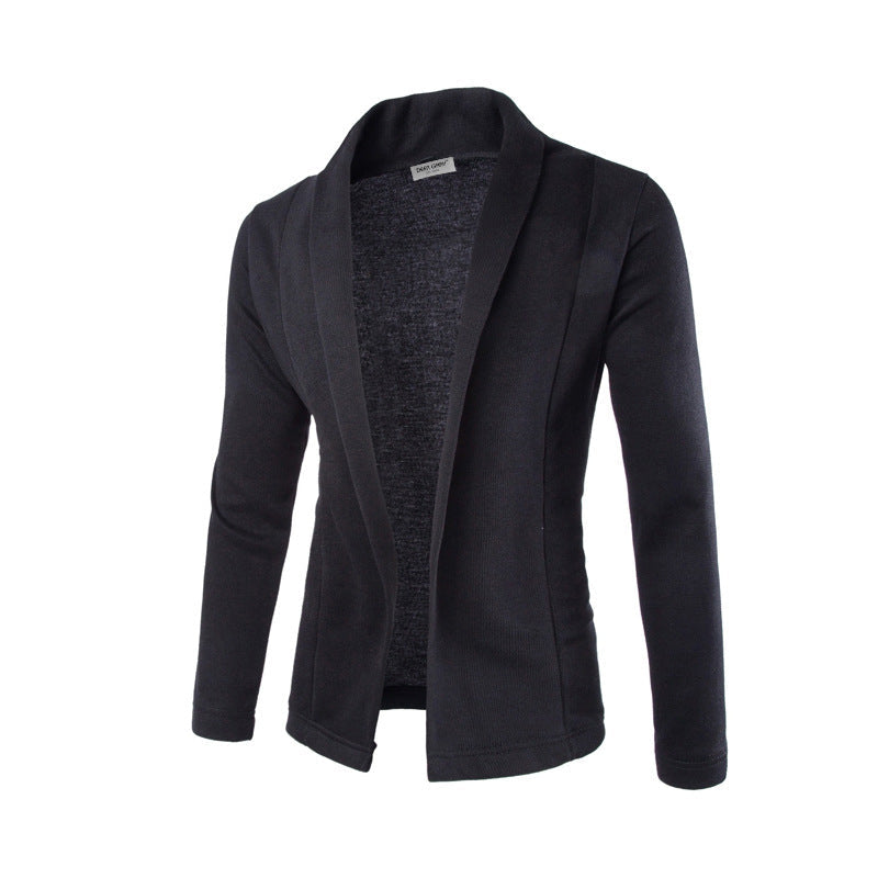 Casual Men's Open Front Sweater