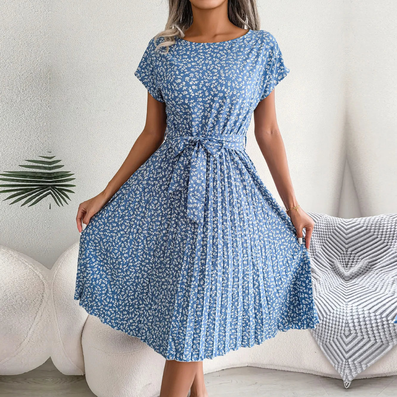 Comfy Floral Sundress for Women - VogeLuxe
