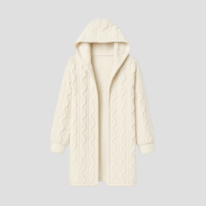 Filicity | Fleece Hooded Coat 1