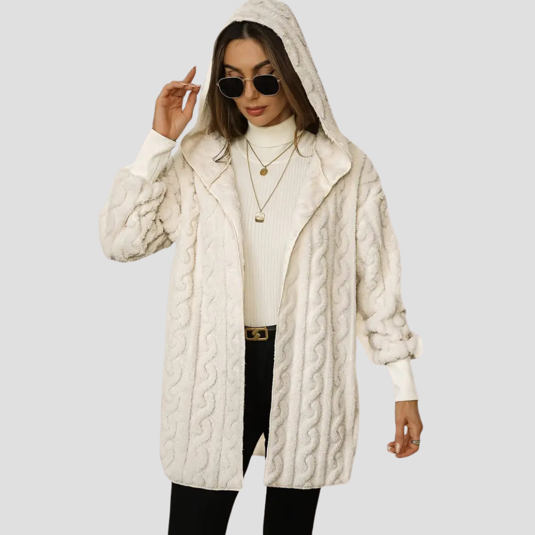 Filicity | Fleece Hooded Coat 5