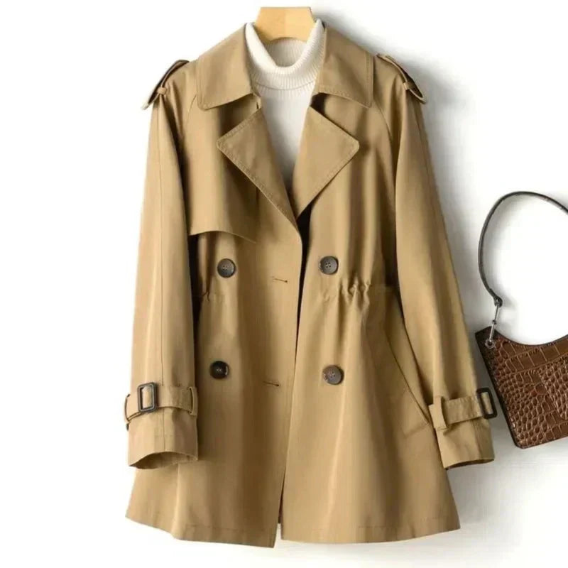 Classic Women's Belted Trench Coat