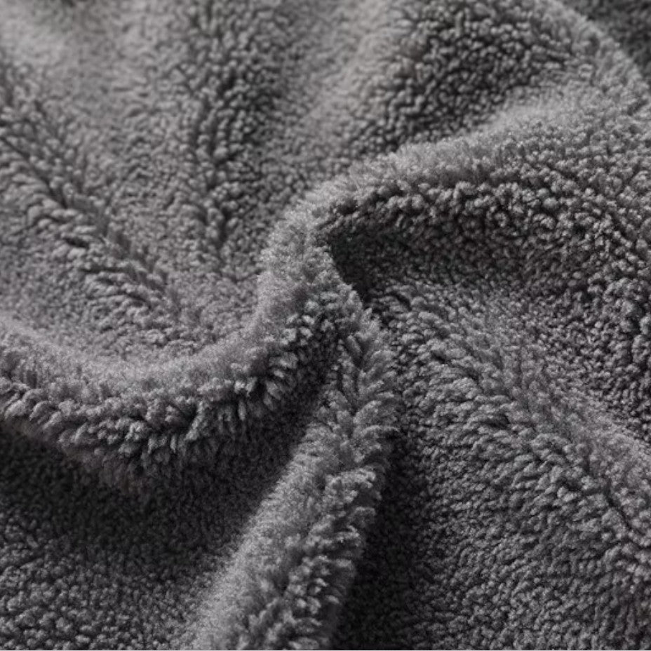 Fleece-Lined Men's Denim Jacket